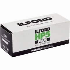Ilford HP5 Plus 400 Siyah Beyaz Negatif 120 Roll Film (SKT: 07-2027)