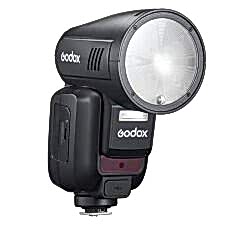 Godox V100 Nikon Uyumlu Yuvarlak Kafa Flaş