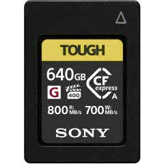 Sony 640GB CFexpress Type A Tough Hafıza Kartı