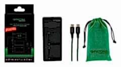Patona 161951 Premium NP-FM50, NP-F550, NP-F750, NP-F970 Sony İkili USB-C Şarj Cihazı + PD20W Adaptör
