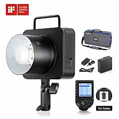 Neewer Q4 400W TTL Akülü Paraflaş + QPRO-C Tetikleyici (Canon)