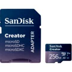 Sandisk 256GB Creator microSD Kart