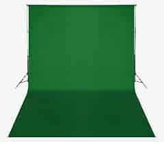 3x6 Yeşil Fon Perdesi ve  Fotexon Fon Standı