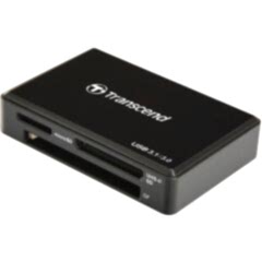 Transcend RDF9 USB 3.1 Gen1 UHS-II SD/MicroSD/CF Kart Okuyucu (Siyah)