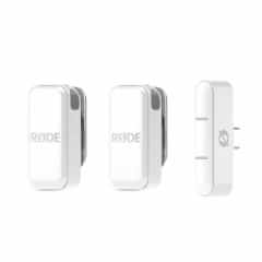 Rode Wireless Micro Ultra Kompakt USB-C Kablosuz Mikrofon (Beyaz)