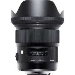 Sigma 24mm f/1.4 DG HSM (Art Serisi) Lens - (Nikon)