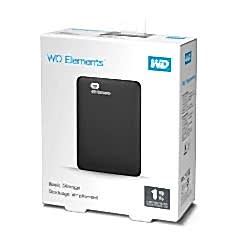 WD Elements 1TB 2.5'' USB 3.0 Taşınabilir Harici Hard Disk