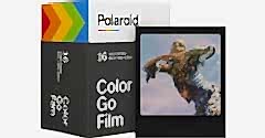 Polaroid Color Go Black Frames Edition Film 16 Poz (Ürt: 12-2024)
