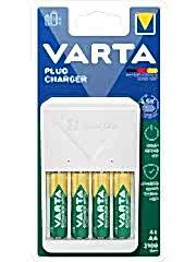 Varta 57657 Plug Charger Şarj Cihazı + 2100mAh Şarjlı Pil