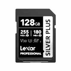 Lexar 128GB Silver Plus 255MB/s SDXC Hafıza Kartı