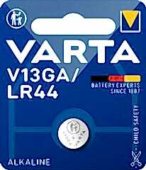 Varta V13GA LR44 Alkalin Pil (SKT: 10-2028)