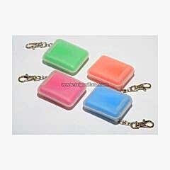 Photon Top Silikon SD Hafıza Kartı Kutusu - Kırmızı (4x SD Kart)