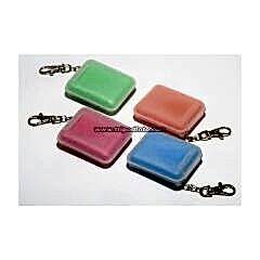 Photon Top Silikon Hafıza Kartı Kutusu - Mavi (4x SD Kart)