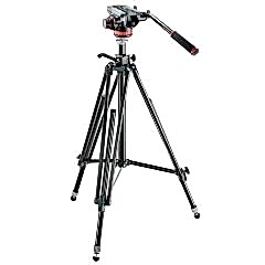Manfrotto MVH502AH Video Head + 028B Video Tripod