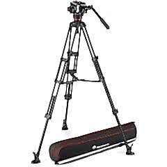 Manfrotto MVK504XTWINMA 504 & Alu Twin MS Video Tripodu