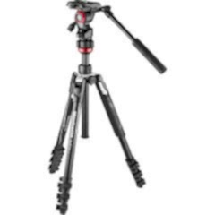 Manfrotto MVKBFRL-LIVE Befree Video Tripod Kit - Çantalı (Klips Kilit)