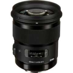 Sigma 50mm f/1.4 DG HSM (Art Serisi) Lens (Canon)