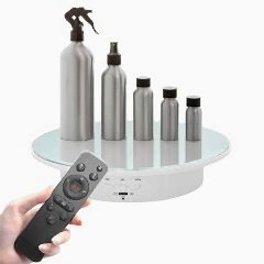 GDX TUTA-20 Ayna Yüzeyli 20 cm Turn Table - Döner Stand - Döner Tabla