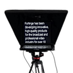 Fortinge ROBO19'' PTZ Kameralar için Stüdyo Teleprompter