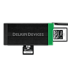 Delkin Devices USB 3.2 CFexpress Type-B & SD UHS-II Kart Okuyucu DDREADER-56