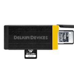 Delkin Devices USB 3.2 CFexpress Type-A & SD UHS-II Kart Okuyucu DDREADER-58