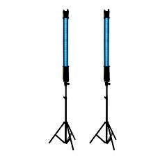 GDX TB-60 RGB İkili Fotoğraf ve Video Tüp Işık Seti