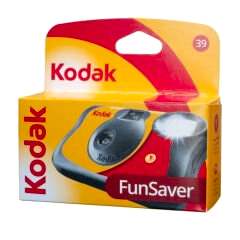 Kodak FunSaver 39 Pozluk Tek Kullanımlık Flaşlı Fotoğraf Makinesi