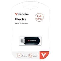 Verbatim Plectra 64GB USB-C 3.2 Flash Drive
