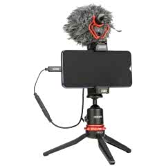 Boya BY-K9 3.5mm TRRS / USB Type-C Mikrofon Adaptörü