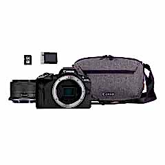 Canon EOS R50 18-45mm + Çanta + 64GB Travel Kit