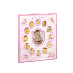 ACR 10x15cm Pencereli Bebek Albümü 240'lık (Pembe)