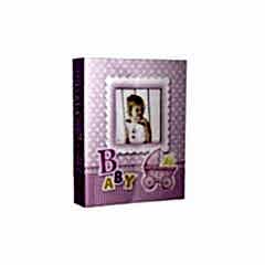 ACR 10x15cm 200'lük Pencereli Bebek Albümü (Pembe)