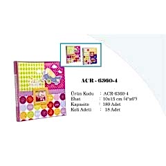 ACR 10x15cm Pencereli Bebek Albümü 180'lik (Mavi Kutu)
