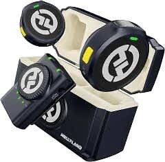 Hollyland Lark M2 Combo Kablosuz Mikrofon Sistemi (Siyah)