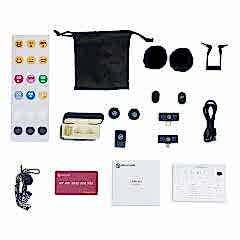 Hollyland Lark M2 Combo Kablosuz Mikrofon Sistemi (Siyah)