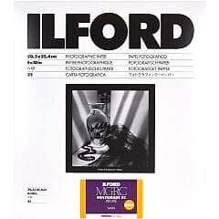 Ilford 18x24cm MGD 25M Satin Siyah Beyaz Fotoğraf Kağıdı (25'lik Paket)