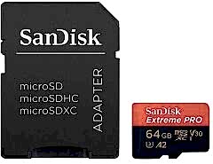 Sandisk 64GB MicroSDXC Extreme Pro 200MB/s Hafıza Kartı