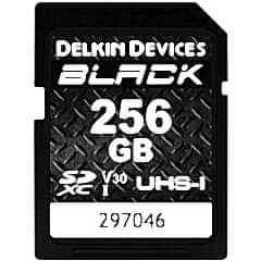 Delkin Devices 256GB Black 90MB/s V30 SDXC Hafıza Kartı