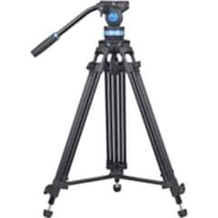 Sirui SH-15 60 mm Akışkan (Fluid) Kafa Alüminyum Video Tripod Kit – 8–12 kg Taşıma Kapasitesi