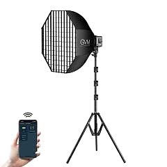 GVM SD80D Bi-Color LED Video Işığı Ayaklı Softbox Set