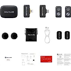 Hollyland LARK A1 Combo 2 Kişilik Kablosuz Mikrofon Sistemi