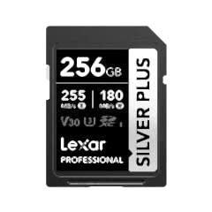 Lexar 256GB Silver Plus 255MB/s SDXC Hafıza Kartı