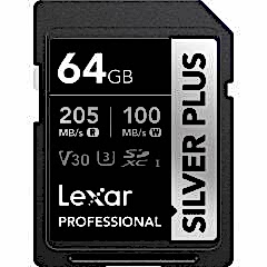 Lexar 64GB Silver Plus 205MB/s SDXC Hafıza Kartı