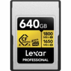 Lexar 640GB Gold 1800MB/s CFexpress 4.0 Type-A Hafıza Kartı