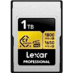 Lexar 1TB Gold 1800MB/s CFexpress 4.0 Type-A Hafıza Kartı