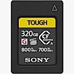 Sony 320GB CFexpress Type A Tough Hafıza Kartı