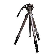 Sirui GT04+GT5 Pilot Series Video Tripod Kiti (Metalik Gri)