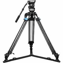 Sirui SQ75 Profesyonel Karbon Fiber Video Tripod Kiti (VHS10 Kafa ile)